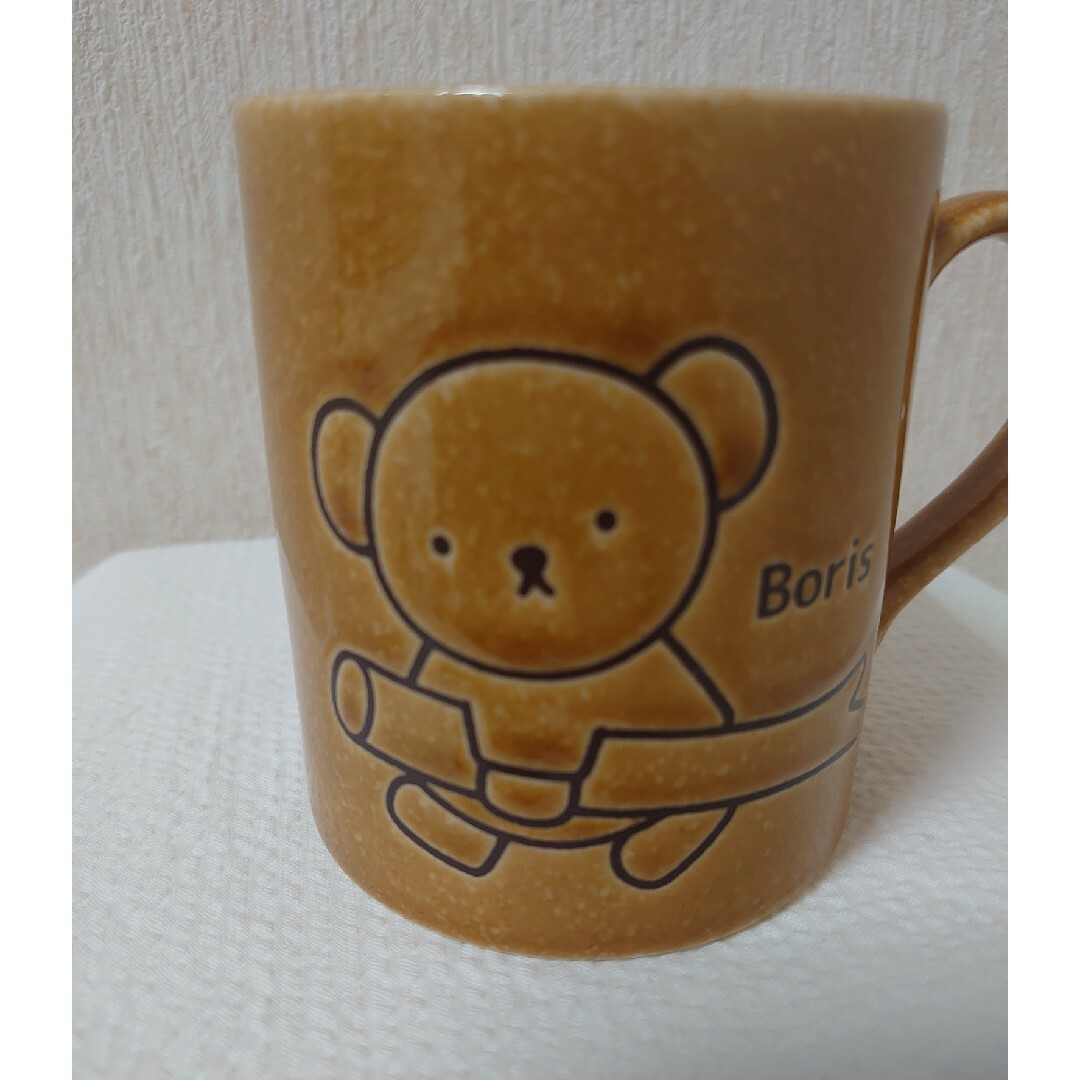 miffy(ミッフィー)の新品箱入り☆ボリス☆撥水マグカップ キッズ/ベビー/マタニティの授乳/お食事用品(マグカップ)の商品写真