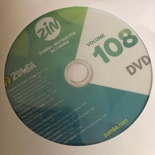 ズンバ(Zumba)のズンバDVD zin108 ウォーミングアップ付き(スポーツ/フィットネス)