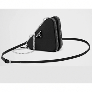 プラダ(PRADA)のPRADA Saffiano leather mini pouch (ショルダーバッグ)