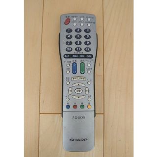 シャープ テレビリモコン GA491WJSA  中古  リモコン  テレビ(その他)