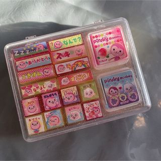 ハンコ　スタンプ　ピンキー　かわいい　美品(はんこ)