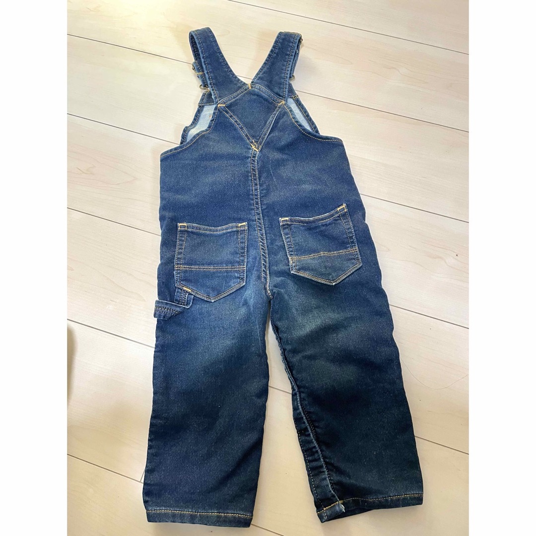 GAP(ギャップ)の新品　GAPオーバーオール　90cm キッズ/ベビー/マタニティのキッズ服男の子用(90cm~)(その他)の商品写真