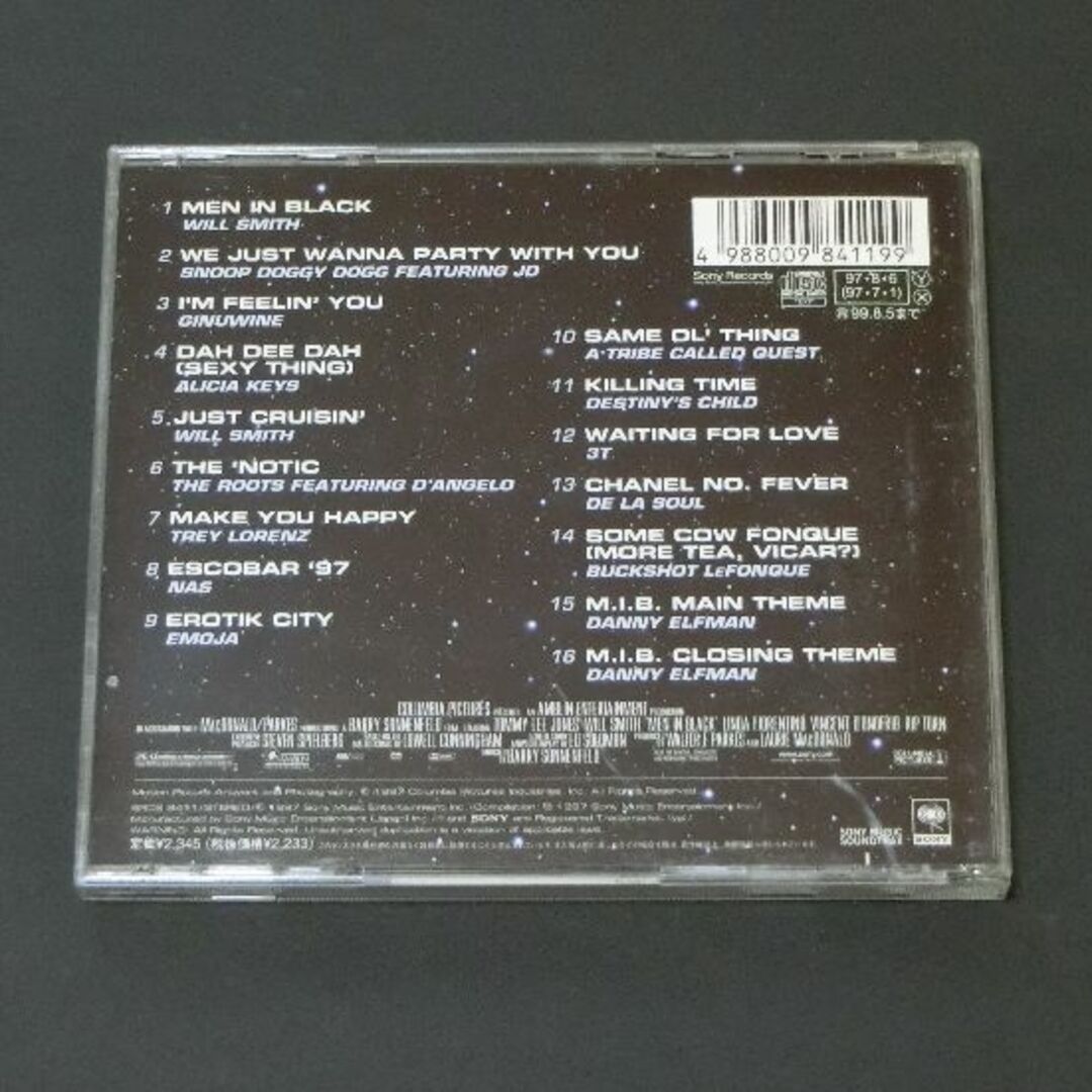 メン・イン・ブラック　MEN・IN・BLACKサウンドトラック エンタメ/ホビーのCD(映画音楽)の商品写真