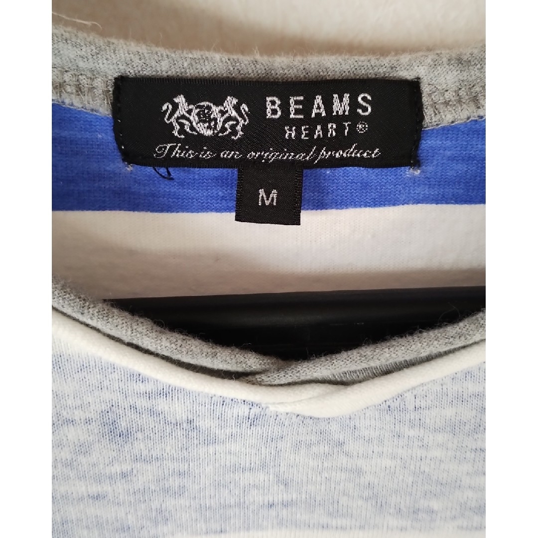 BEAMS(ビームス)のTシャツ BEAMS HEART ボーダー メンズのトップス(Tシャツ/カットソー(半袖/袖なし))の商品写真