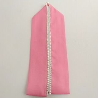 ピンク　パール　伊達衿　重ね衿　伊達襟　重ね襟　振袖　訪問着　和装小物　新品(和装小物)