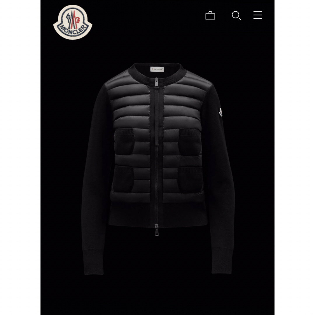 MONCLER - モンクレール マグリオーネトリコットカーディガン MONCLER - モンクレール マグリオーネトリコットカーディガン