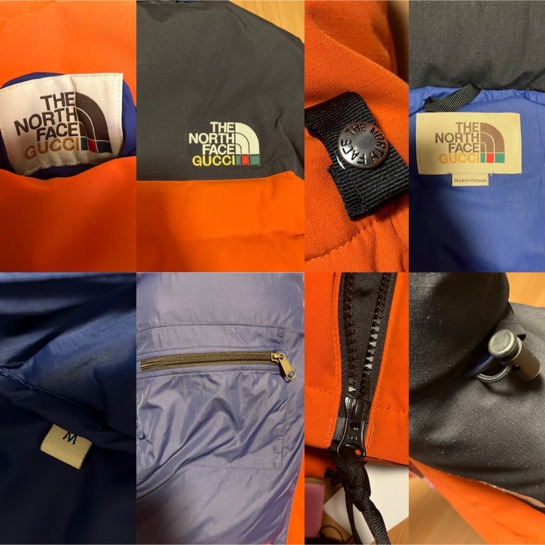 THE NORTH FACE(ザノースフェイス)のThe North Face x GUCCI ダウン ヌプシ　663757 メンズのジャケット/アウター(ダウンジャケット)の商品写真