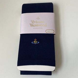 ヴィヴィアンウエストウッド(Vivienne Westwood)のヴィヴィアンウエストウッド プレーンレギンス10分丈 ロイヤルネイビー L–LL(レギンス/スパッツ)