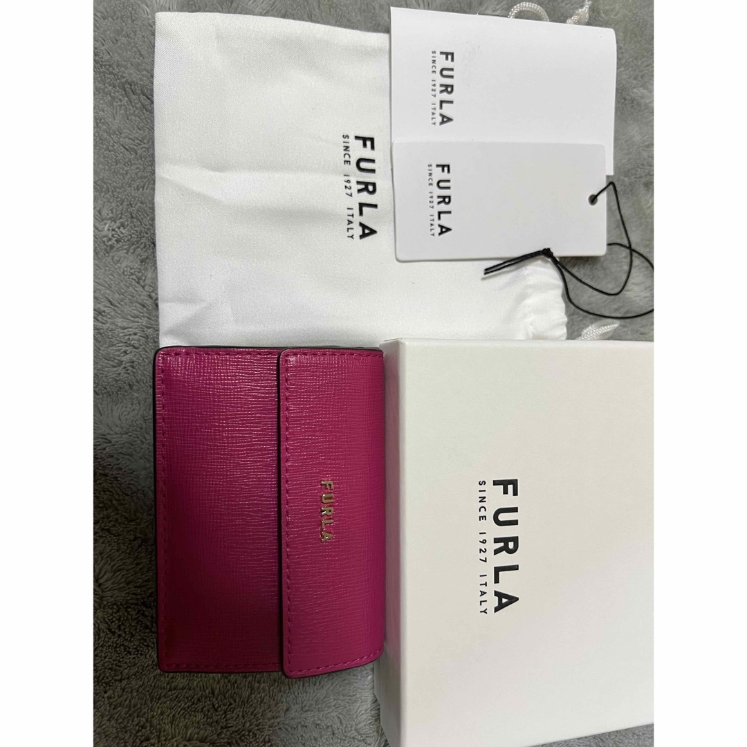 Furla(フルラ)のFURLA フルラ　三つ折り財布　ピンク　ペオニアフューシャ レディースのファッション小物(財布)の商品写真