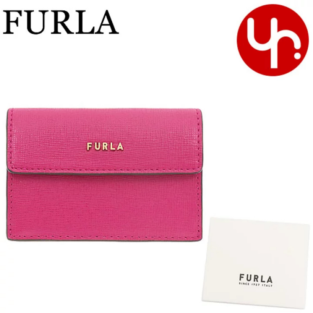 Furla(フルラ)のFURLA フルラ　三つ折り財布　ピンク　ペオニアフューシャ レディースのファッション小物(財布)の商品写真