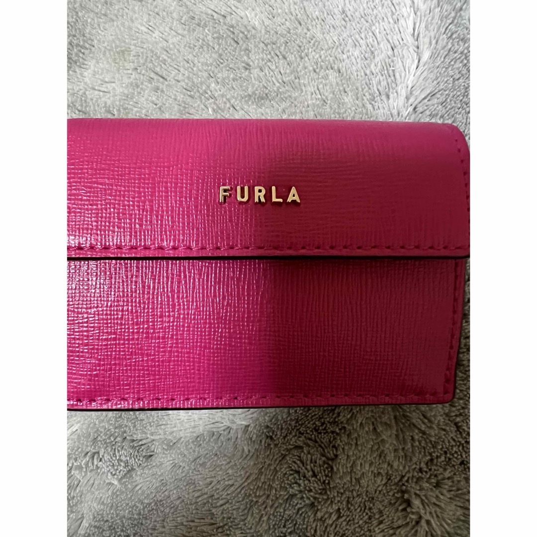 Furla(フルラ)のFURLA フルラ　三つ折り財布　ピンク　ペオニアフューシャ レディースのファッション小物(財布)の商品写真