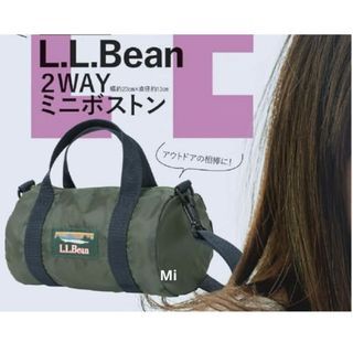 エルエルビーン(L.L.Bean)の182 LEE 4月号 付録　エルエルビーン　ボストンバッグ　アウトドア(ボストンバッグ)