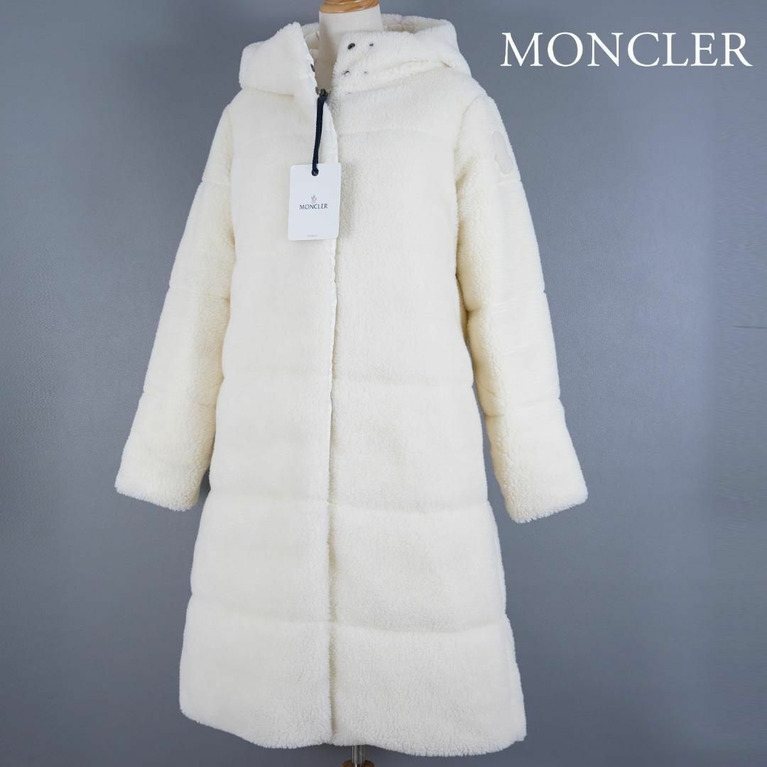 最終価格　鑑定済正規品　MONCLER　モンクレール　白　リバーシブル