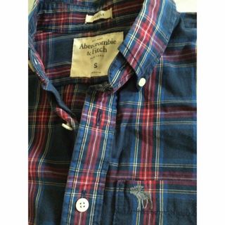 アバクロンビーアンドフィッチ(Abercrombie&Fitch)のAbercrombie&Fitch★長袖 ボタンダウン チェックシャツ（S）(シャツ)