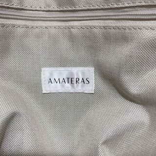 【大容量】AMATERAS 麻の葉 トラベルトートバック アイボリー