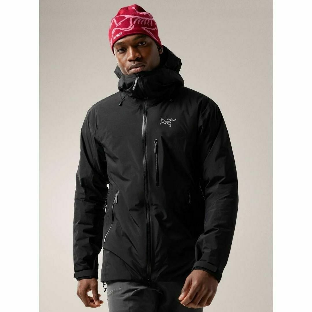 ARC'TERYX(アークテリクス)のアークテリクス 新品 タグ付き BLACK 黒 ブラック マウンテンパーカー S メンズのジャケット/アウター(ダウンジャケット)の商品写真