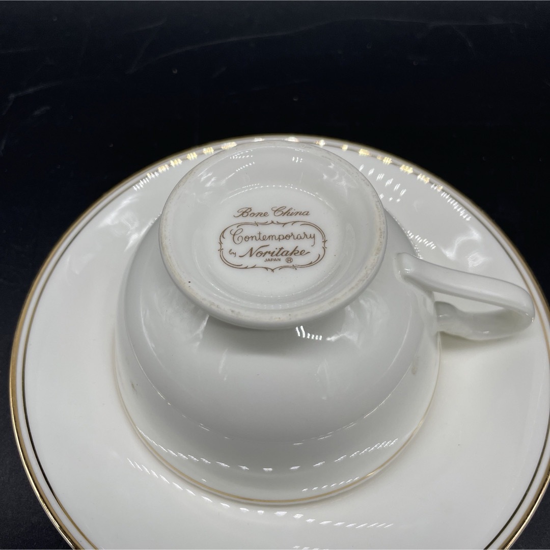 Noritake - ノリタケ ボーンチャイナ カップ&ソーサー ゴールド Noritake - ノリタケ ボーンチャイナ カップ&ソーサー ゴールド