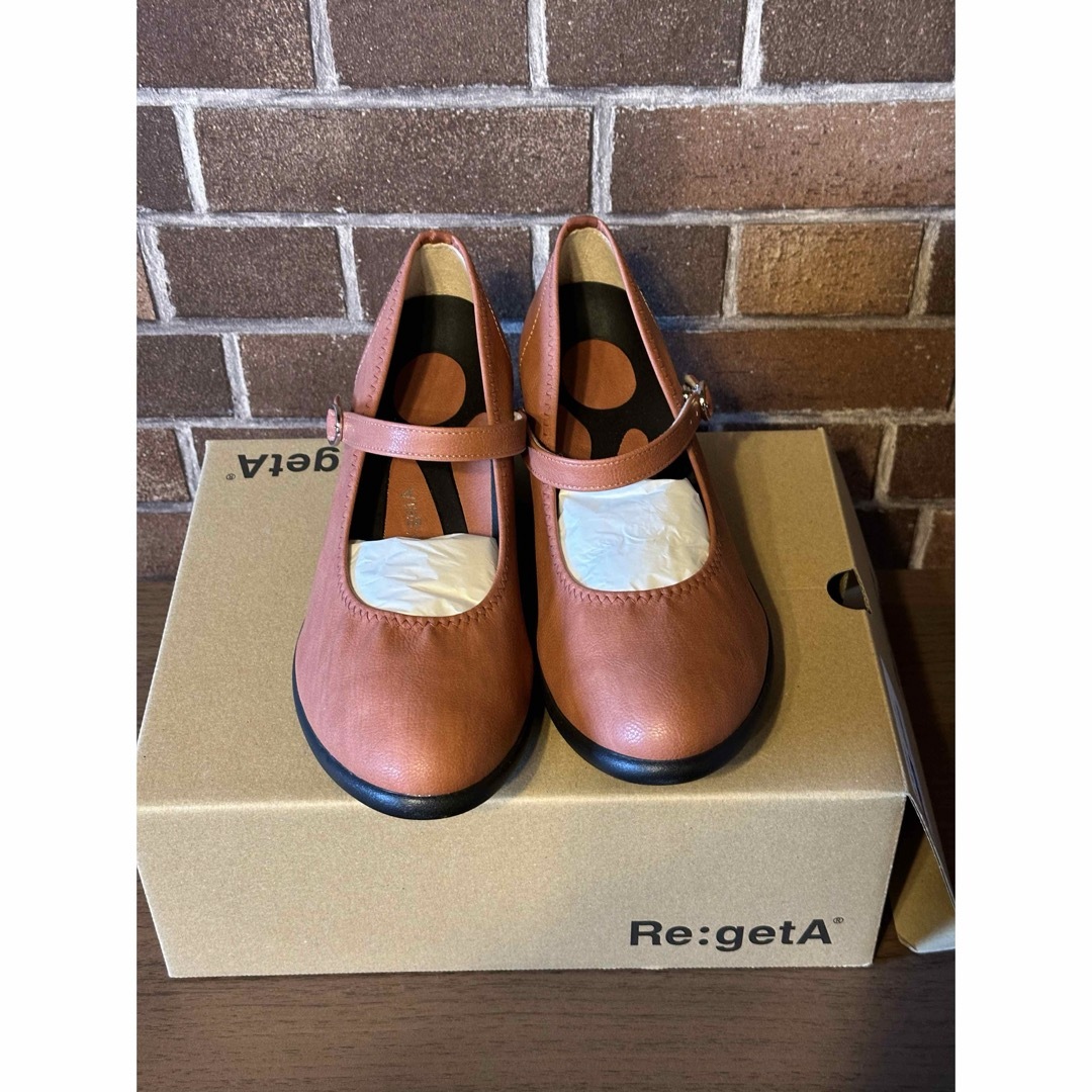Re:getA(リゲッタ)のリゲッタ パンプス レディース RLW1951 ストラップ 5cmヒール コンフ レディースの靴/シューズ(ハイヒール/パンプス)の商品写真