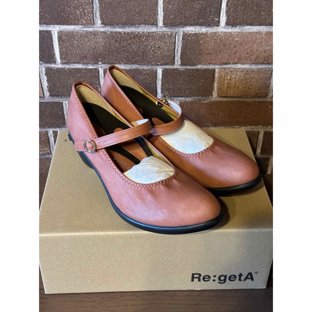 Re:getA(リゲッタ)のリゲッタ パンプス レディース RLW1951 ストラップ 5cmヒール コンフ レディースの靴/シューズ(ハイヒール/パンプス)の商品写真