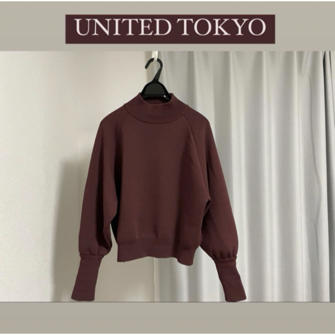 UNITED TOKYO(ユナイテッドトウキョウ)の美品 ユナイテッドトウキョウ ボリュームスリーブニット レディースのトップス(ニット/セーター)の商品写真