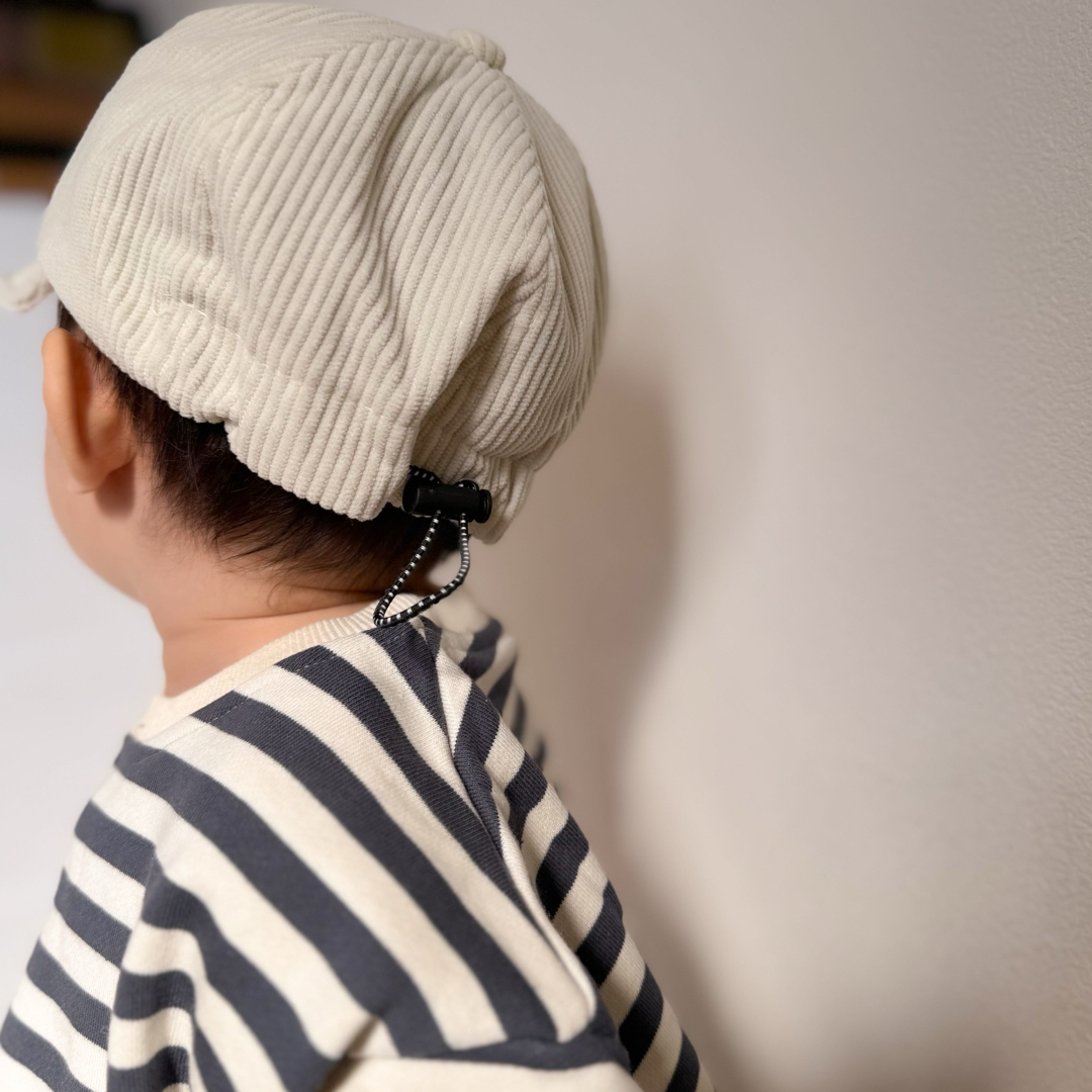 BOSTON corduroy cap ボストン コーデュロイ キャップ キッズ/ベビー/マタニティのこども用ファッション小物(帽子)の商品写真