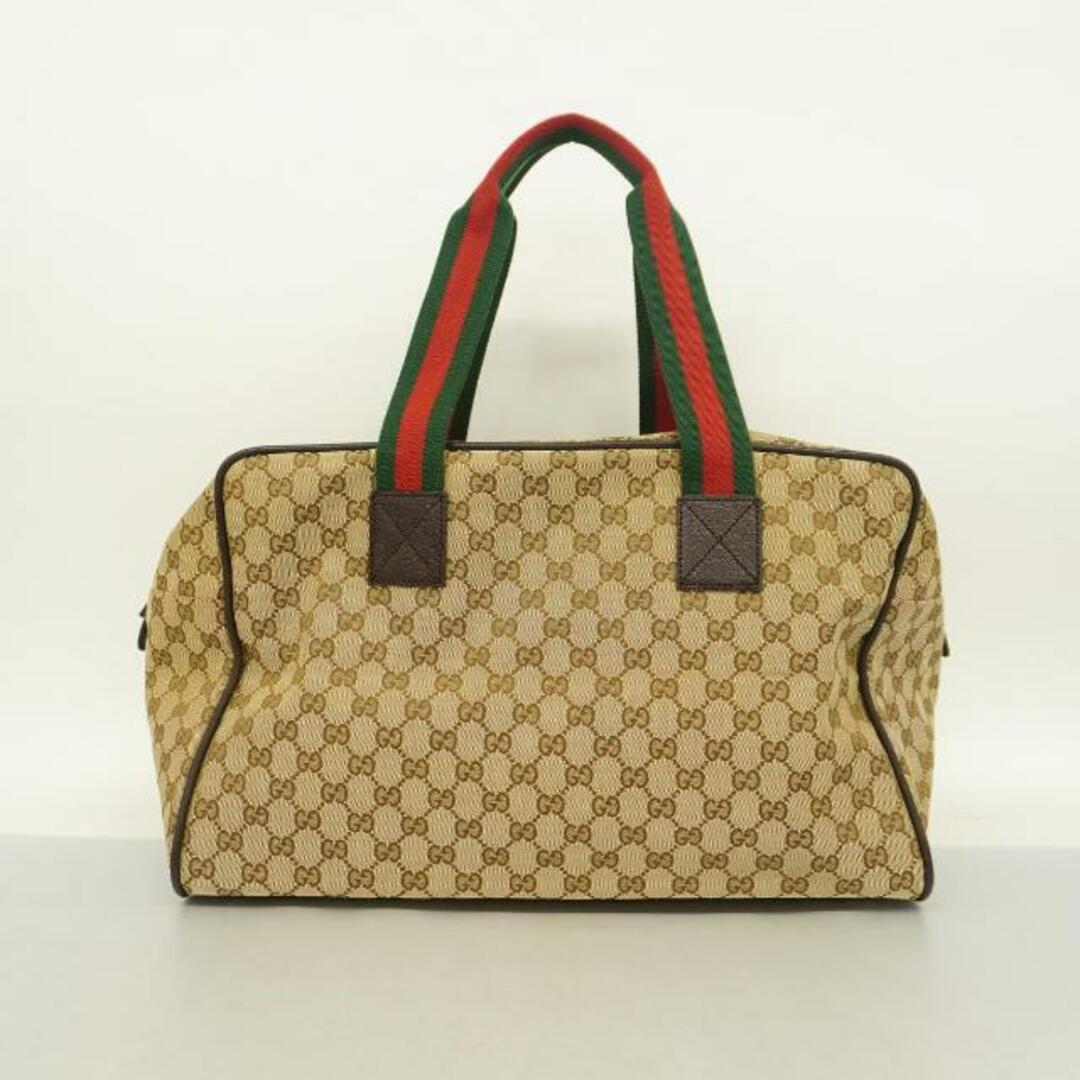 Gucci(グッチ)の★最終価格 【3de4777】グッチ ボストンバッグ/GGキャンバス/シェリーライン/153240/キャンバス/ブラウン/ベージュ 【中古】 メンズ/レディース/ユニセックス レディースのバッグ(ボストンバッグ)の商品写真