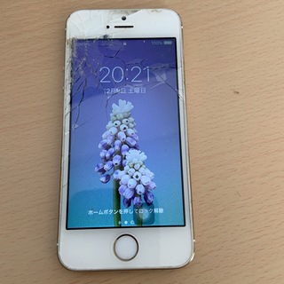 アイフォーン(iPhone)のiPhone 5s 16GB SIMFREE(スマートフォン本体)