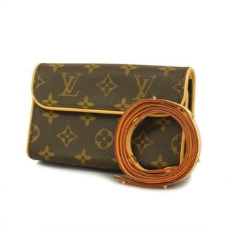 ルイヴィトン(LOUIS VUITTON)の【3de4828】ルイヴィトン ウエストバッグ/モノグラム/ポシェットフロランティーヌ/M51855/ブラウン(ボディバッグ/ウエストポーチ)