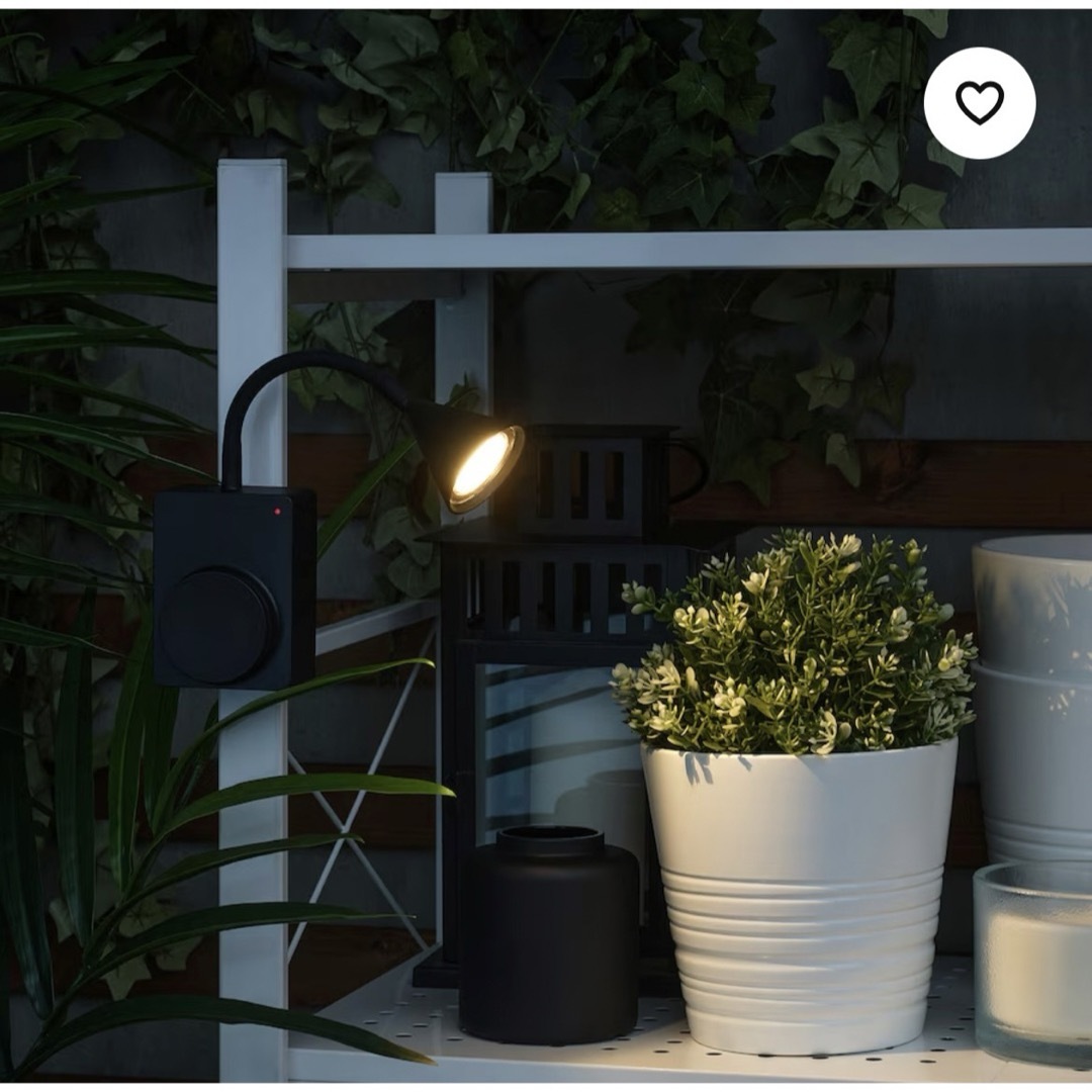 IKEA(イケア)の【IKEA】イケア LEDクリップ式スポットライト インテリア/住まい/日用品のライト/照明/LED(その他)の商品写真