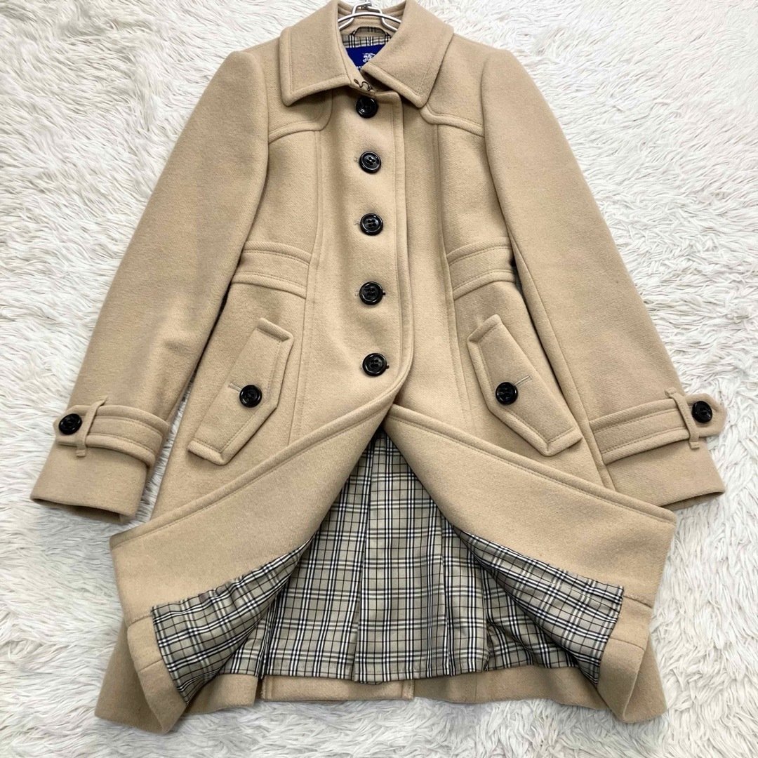 BURBERRY BLUE LABEL - 美品 バーバリーブルーレーベル アンゴラ混