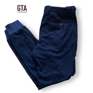 G.T.A - GTA / 別注 SERGIO フランネル 1プリーツ スラックス サイズ48