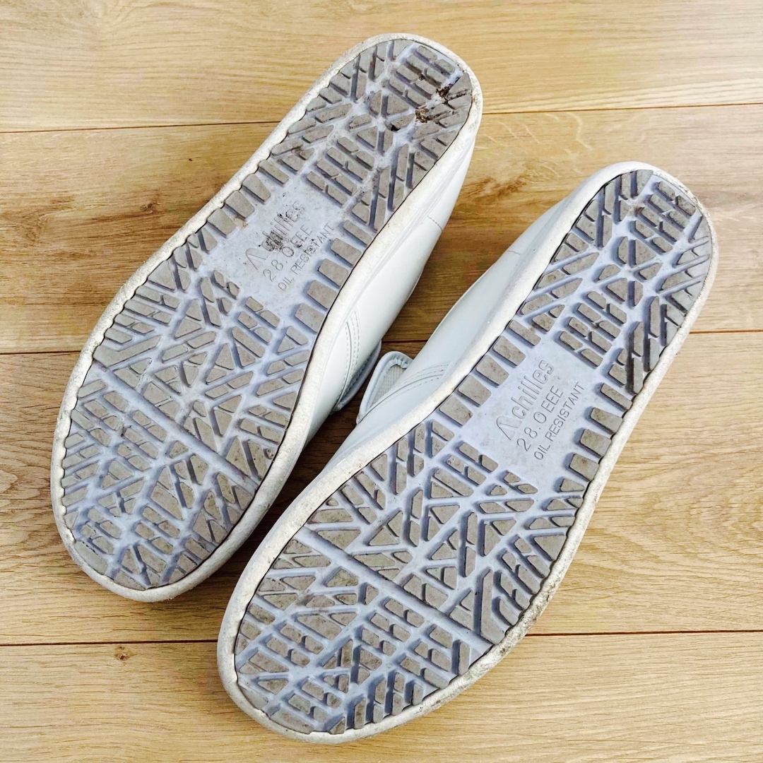 コックシューズ　調理靴　厨房靴　作業靴　白　28cm メンズの靴/シューズ(その他)の商品写真
