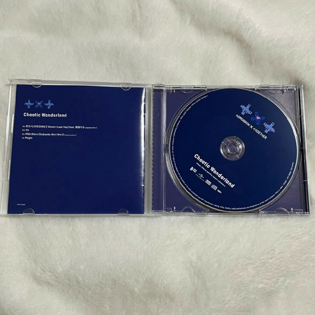 TXT Chaotic Wonderland CD 通常盤（スビン ステッカー付 エンタメ/ホビーのCD(K-POP/アジア)の商品写真