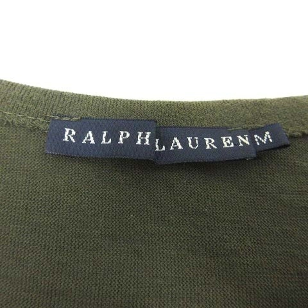 Ralph Lauren(ラルフローレン)のRALPH LAUREN ニット カットソー カシュクール M 緑 グリーン レディースのトップス(ニット/セーター)の商品写真