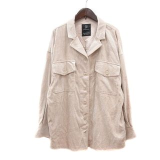 ダブルクローゼット(w closet)のダブルクローゼット テーラードジャケット シングル コーデュロイ F ベージュ(その他)