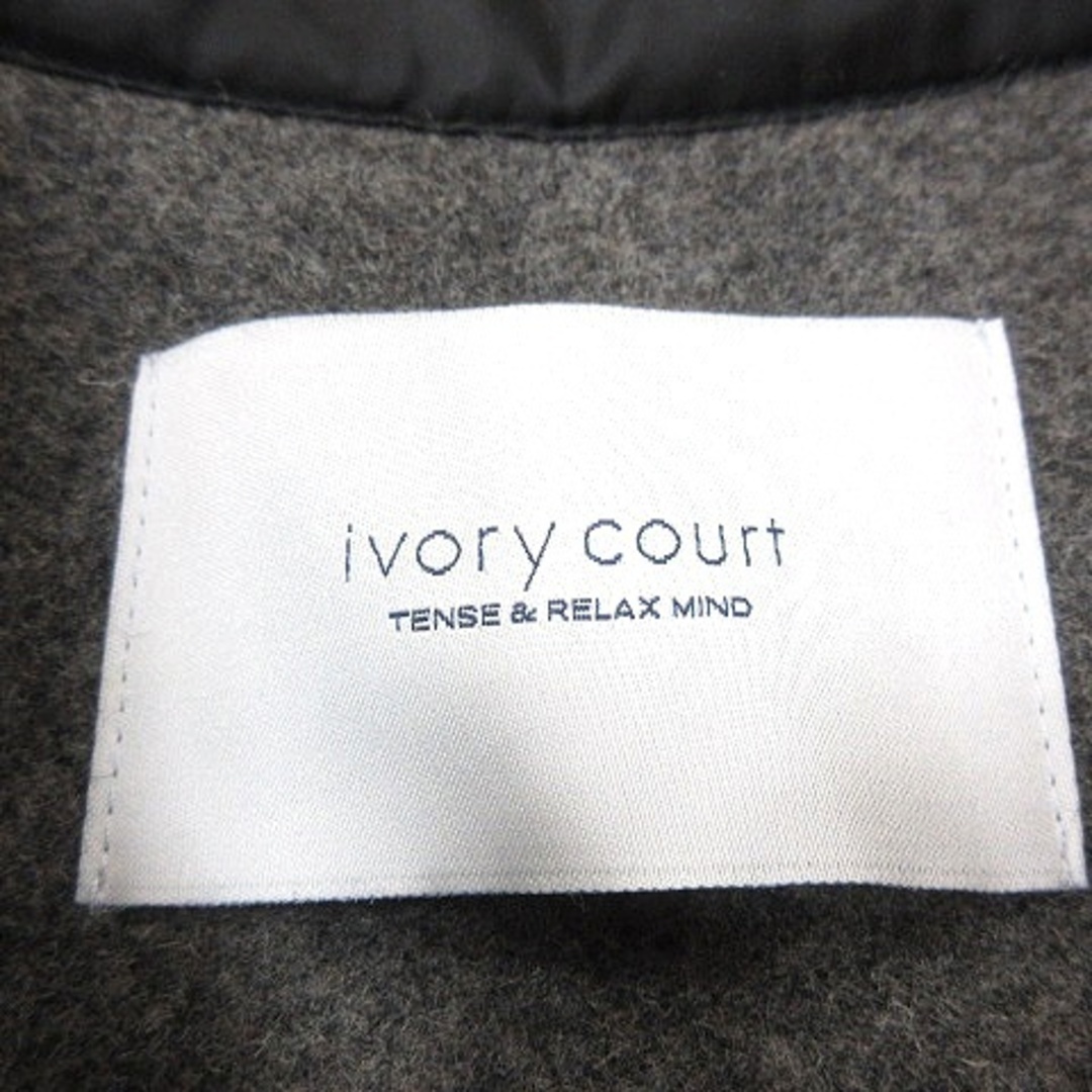 ivory court(アイボリーコート)のアイボリーコート ivory court シャツ 長袖 ウール L グレー メンズのトップス(シャツ)の商品写真