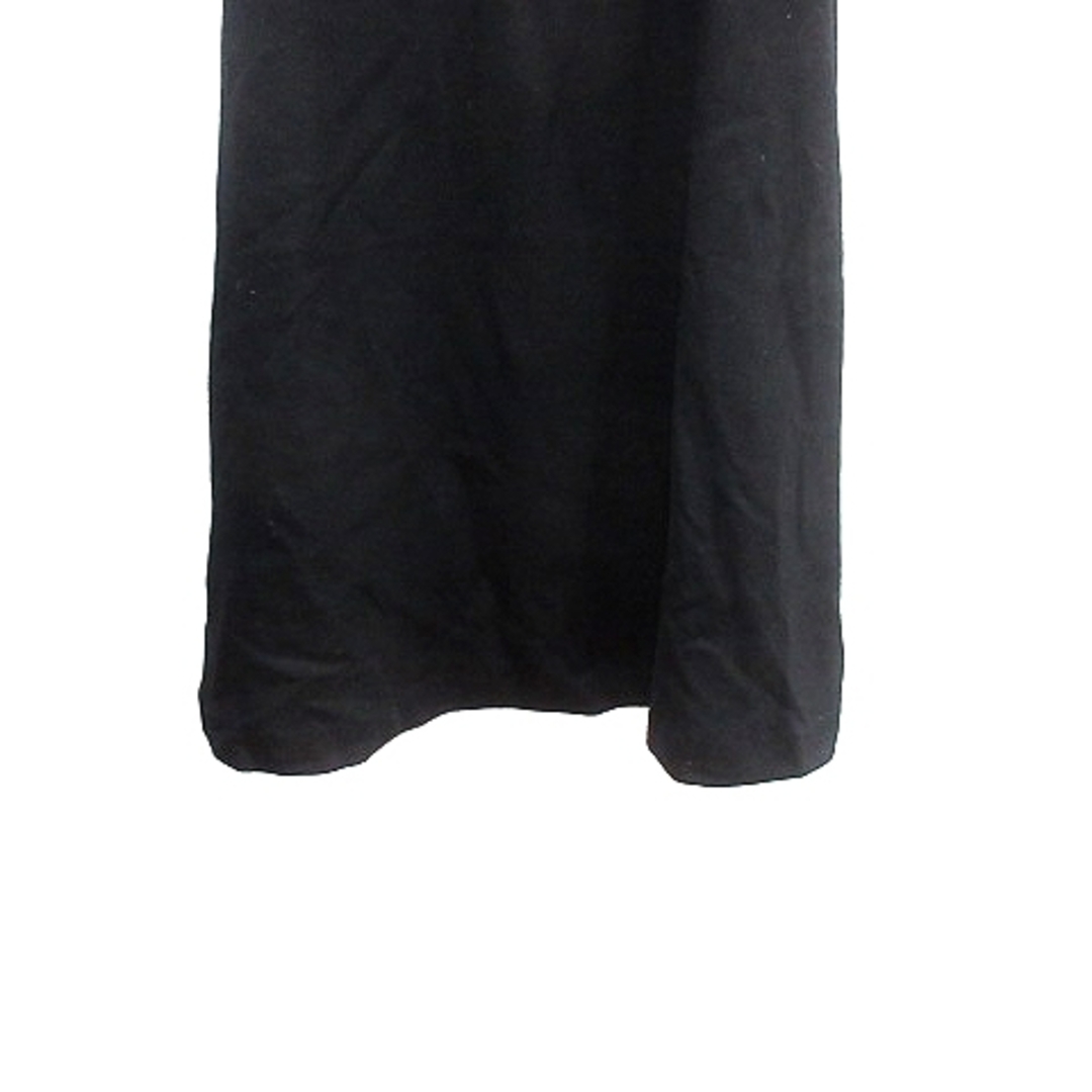 LIMITLESS LUXURY(リミットレスラグジュアリー)のリミットレスラグジュアリー フレアスカート ロング ウール 38 黒 ブラック レディースのスカート(ロングスカート)の商品写真
