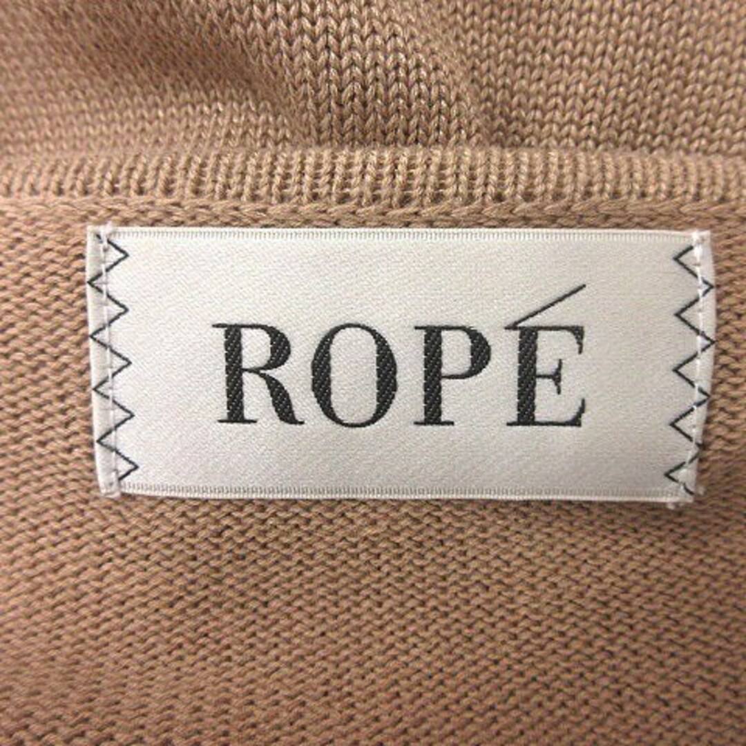 ROPE’(ロペ)のロペ ROPE ニット カットソー ラインストーン 長袖 2 ベージュ レディースのトップス(ニット/セーター)の商品写真