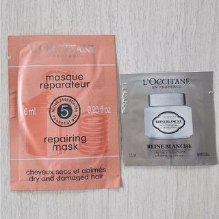 ロクシタン(L'OCCITANE)のL'OCCITANE ヘアマスク&美白クリーム サンプル(サンプル/トライアルキット)