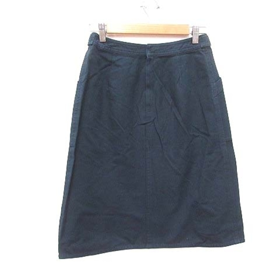 Yorkland(ヨークランド)のヨークランド ベイカースカート タイト ひざ丈 9AR 紺 ネイビー レディースのスカート(ひざ丈スカート)の商品写真