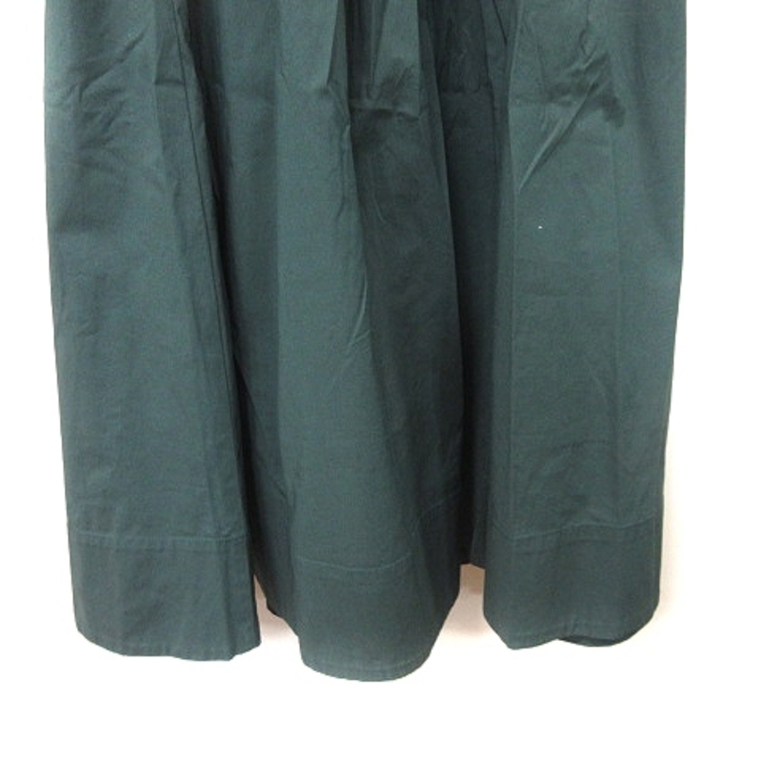 other(アザー)のコヒナ フレアスカート ギャザー ロング XS 緑 グリーン /YI レディースのスカート(ロングスカート)の商品写真