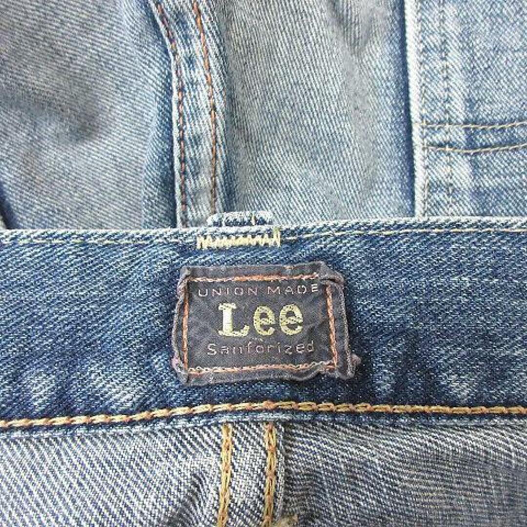 Lee(リー)のリー パンツ デニム ジーンズ ダメージ加工 M 紺 ネイビー /YI レディースのパンツ(デニム/ジーンズ)の商品写真