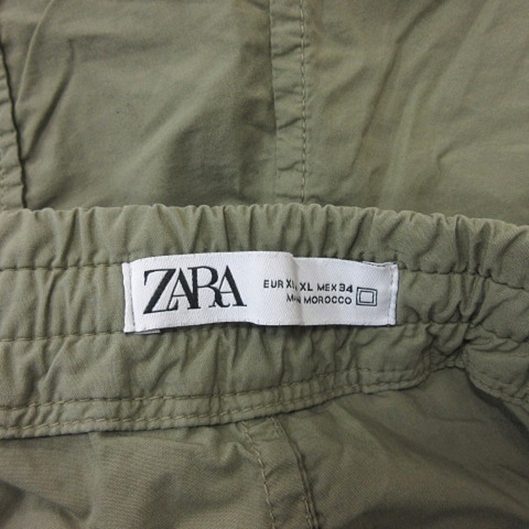 ZARA(ザラ)のザラ テーパードパンツ 緑 カーキ /YI レディースのパンツ(その他)の商品写真