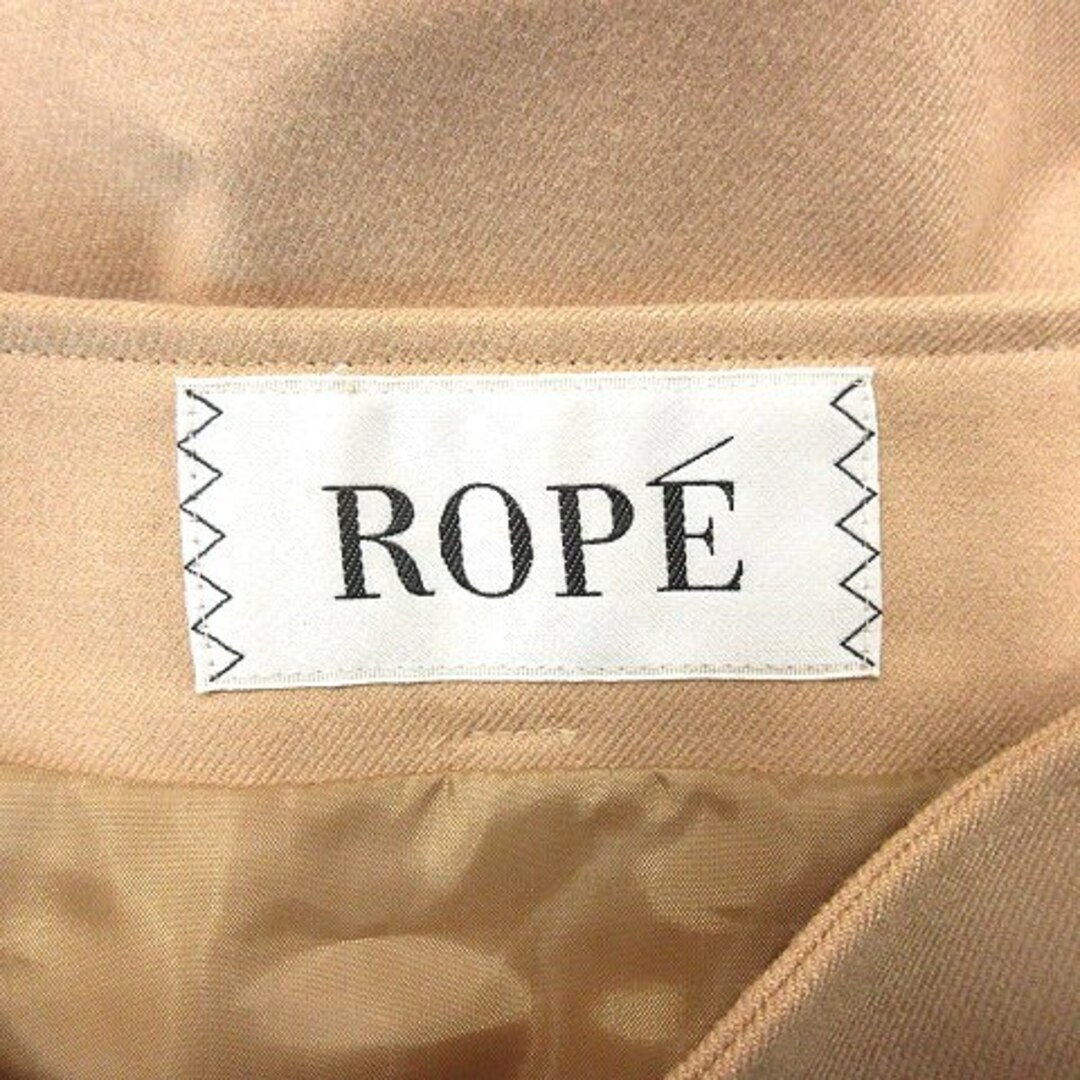 ROPE’(ロペ)のロペ ROPE プリーツスカート ひざ丈 38 ベージュ /AU レディースのスカート(ひざ丈スカート)の商品写真