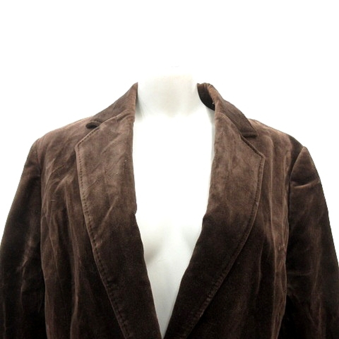 ANNE KLEIN(アンクライン)のアンクライン セットアップ 上下 テーラードジャケット スカート 17 茶 レディースのジャケット/アウター(その他)の商品写真