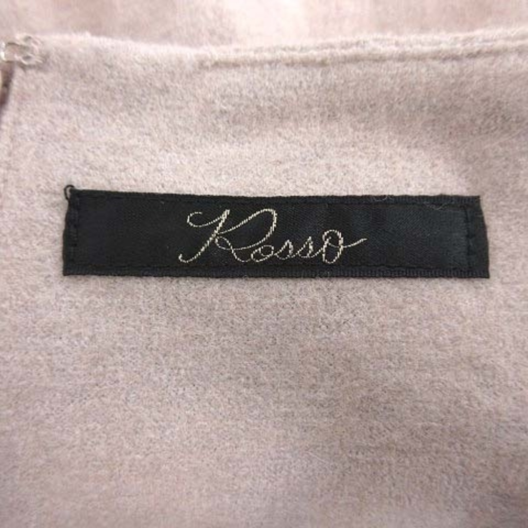 ROSSO(ロッソ)のロッソ アーバンリサーチ タイトスカート ロング 起毛 36 ピンクベージュ レディースのスカート(ロングスカート)の商品写真