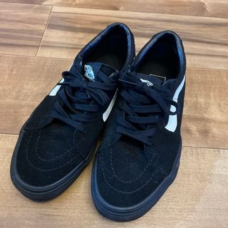 ヴァンズ(VANS)のvans スニーカー　ブラック(スニーカー)