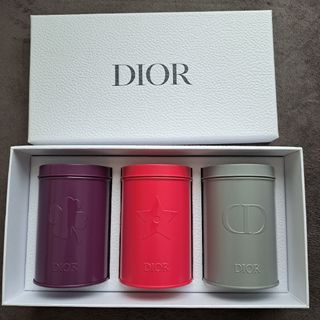 ディオール(Dior)のDiorカラフル缶3個セット(小物入れ)