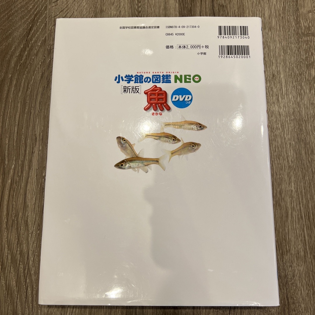 小学館(ショウガクカン)の小学館の図鑑　NEO 魚 エンタメ/ホビーの本(絵本/児童書)の商品写真