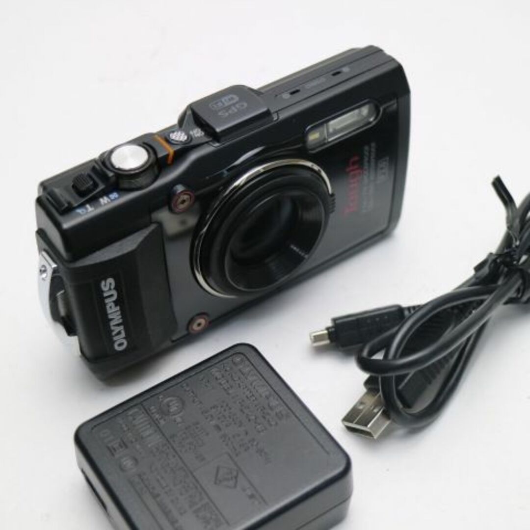 OLYMPUS(オリンパス)のTG-3 ブラック  M111 スマホ/家電/カメラのカメラ(コンパクトデジタルカメラ)の商品写真
